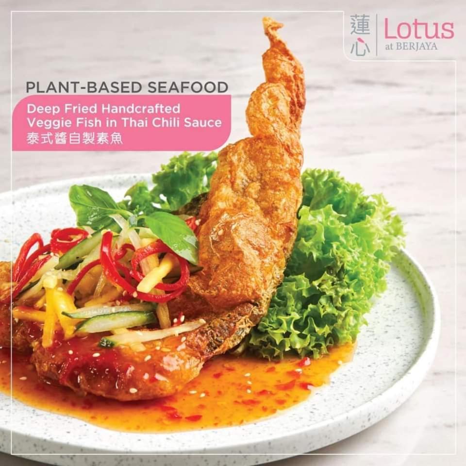 버자야 타임즈 스퀘어 호텔, 쿠알라룸푸르 외부 사진 Vegan fish