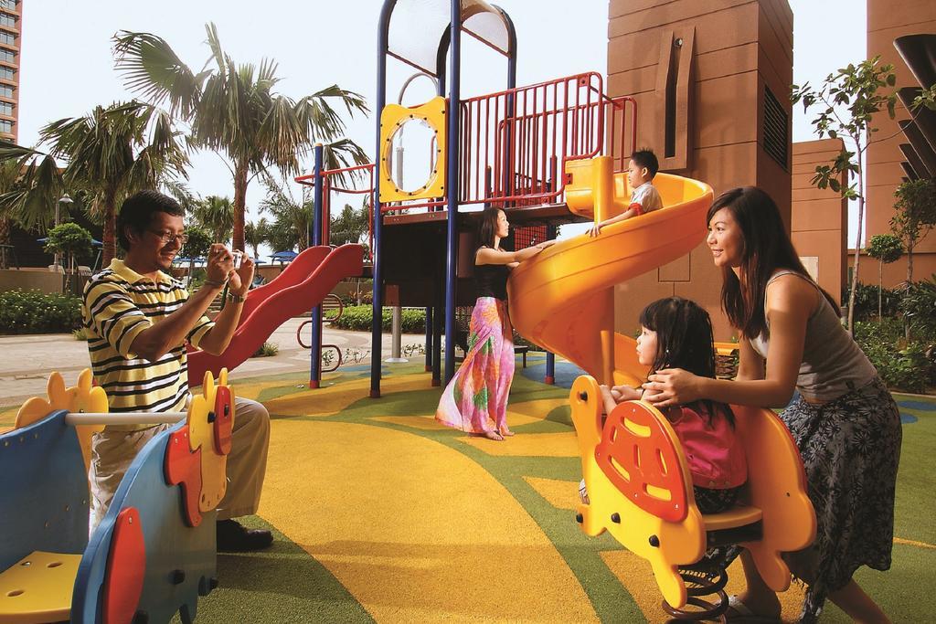 버자야 타임즈 스퀘어 호텔, 쿠알라룸푸르 외부 사진 Children's playground at the resort